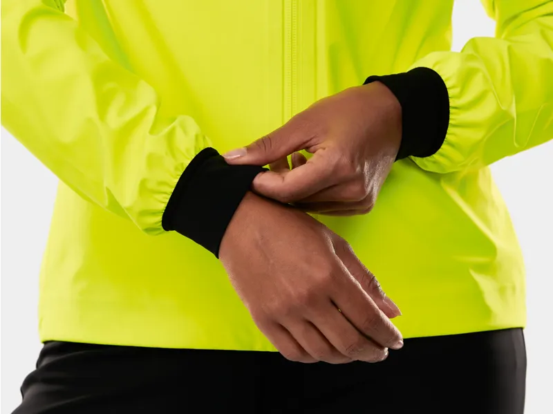 Trek Circuit Women's Rain Cycling Jacket in Yellow-3